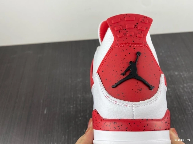 One Kick Cement Red Jordan DH6927-161 Air 4 0818